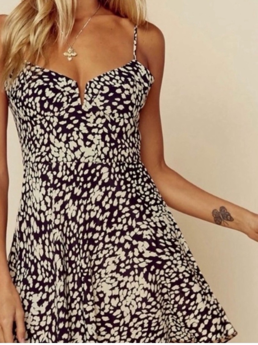 Blue Life mini babydoll dress size S